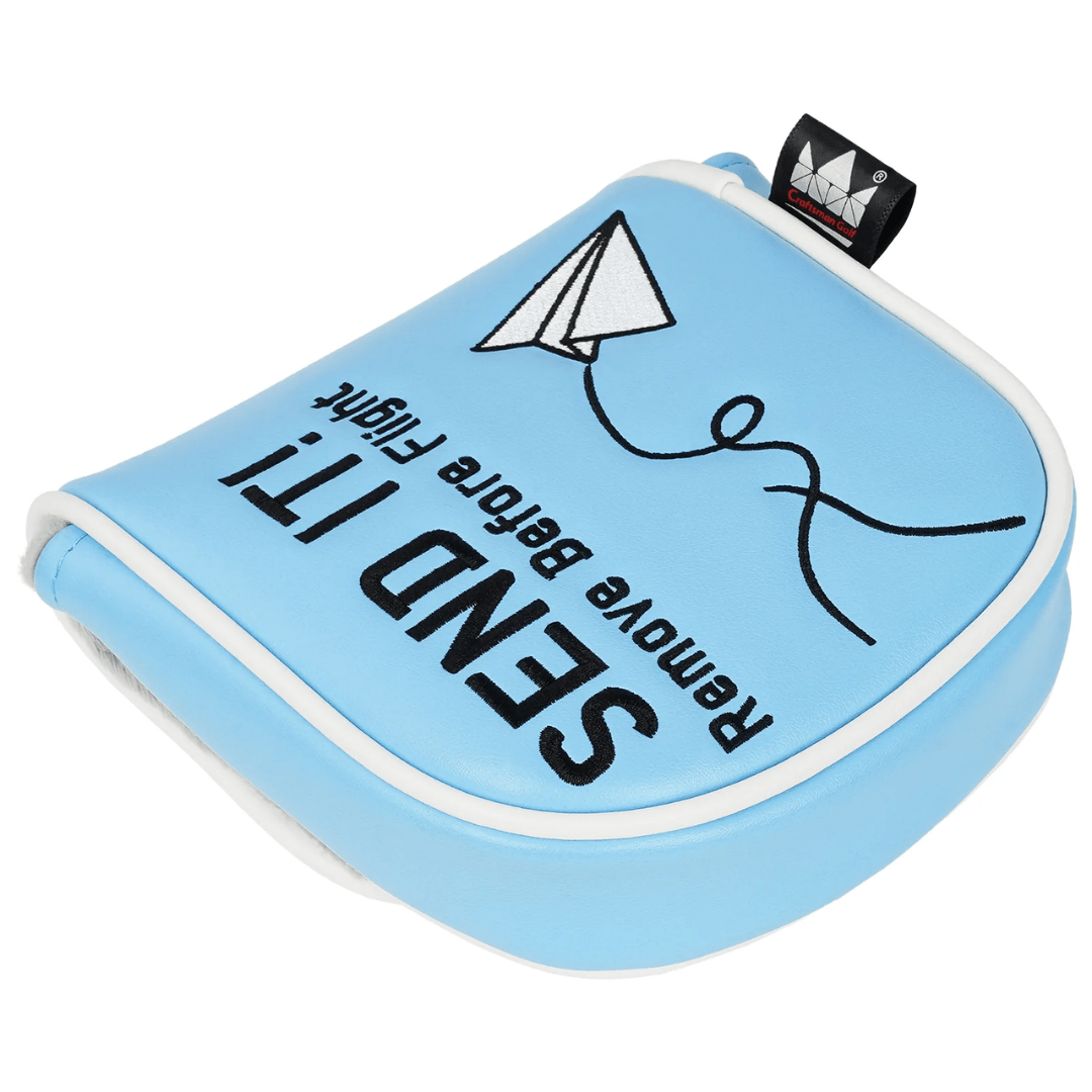 PAPER PLANE SEND IT 460CC BLUE MALLET PUTTER HEAD COVER - Funky HeadcoversPAPER PLANE SEND IT 460CC BLUE MALLET PUTTER HEAD COVERfunky-headcovers-store-build-klvj8Funky HeadcoversB6012947PAPER PLANE SEND IT 460CC BLUE MALLET PUTTER HEAD COVER