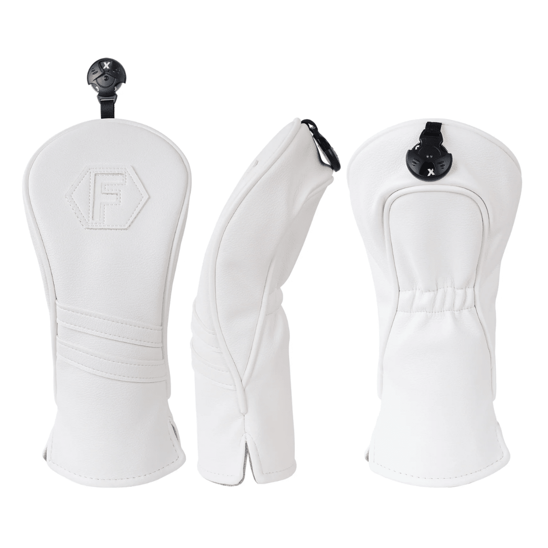 PLAIN WHITE DRIVER HEAD COVER SET - Funky HeadcoversPLAIN WHITE DRIVER HEAD COVER SETFunky HeadcoversFunky Headcovers6011282PLAIN WHITE DRIVER HEAD COVER SET
