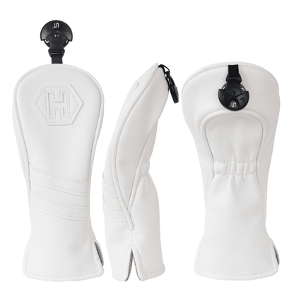 PLAIN WHITE DRIVER HEAD COVER SET - Funky HeadcoversPLAIN WHITE DRIVER HEAD COVER SETFunky HeadcoversFunky Headcovers6011282PLAIN WHITE DRIVER HEAD COVER SET