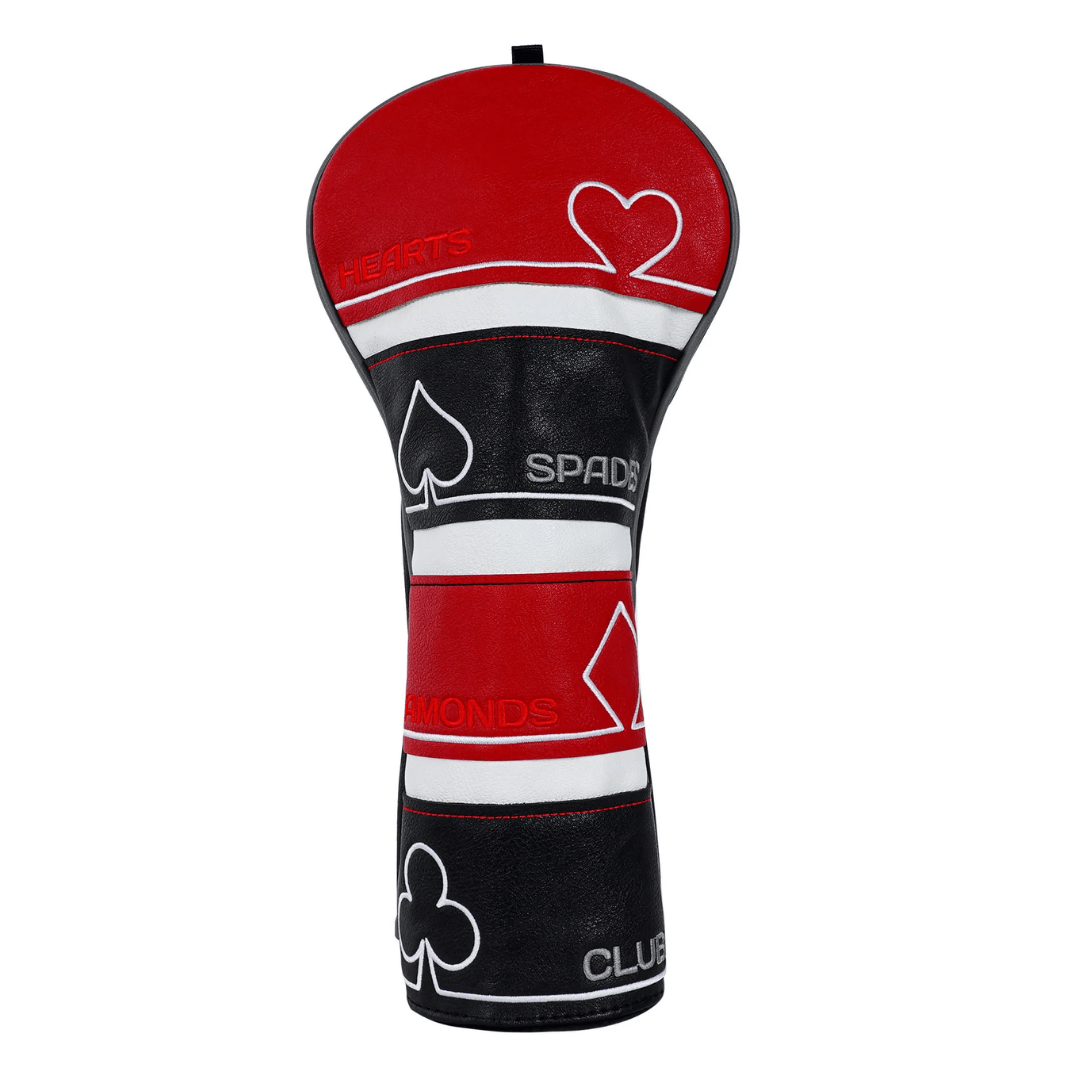 POKER SPADE HEARTS DIAMONDS GOLF HEAD COVERS - Funky HeadcoversPOKER SPADE HEARTS DIAMONDS GOLF HEAD COVERSFunky HeadcoversFunky Headcovers6010941DRIVERPOKER SPADE HEARTS DIAMONDS GOLF HEAD COVERS