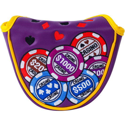 PURPLE CHIPS BIGWIN EMBROIDERY PUTTER GOLF HEADCOVER - Funky HeadcoversPURPLE CHIPS BIGWIN EMBROIDERY PUTTER GOLF HEADCOVERFunky HeadcoversFunky HeadcoversB6011245PURPLE CHIPS BIGWIN EMBROIDERY PUTTER GOLF HEADCOVER