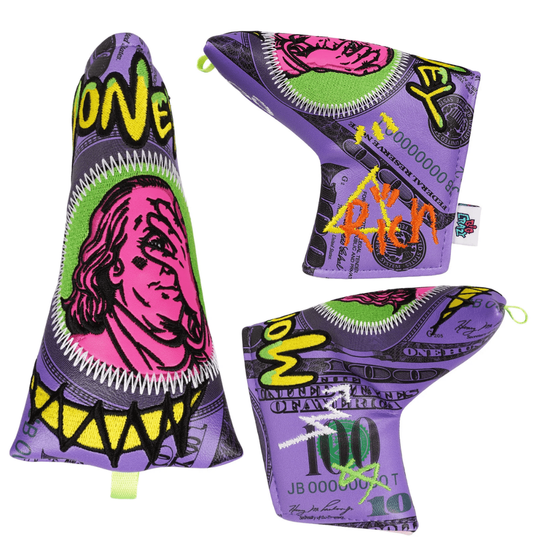 PURPLE PU $100 PUTTER GOLF HEADCOVER - Funky HeadcoversPURPLE PU $100 PUTTER GOLF HEADCOVERfunky-headcovers-store-build-klvj8Funky HeadcoversB6016340PURPLE PU $100 PUTTER GOLF HEADCOVER