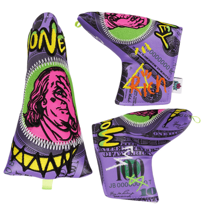 PURPLE PU $100 PUTTER GOLF HEADCOVER - Funky HeadcoversPURPLE PU $100 PUTTER GOLF HEADCOVERfunky-headcovers-store-build-klvj8Funky HeadcoversB6016340PURPLE PU $100 PUTTER GOLF HEADCOVER