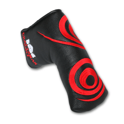 RED CIRCLE SWIRL BLADE PUTTER HEADCOVER - Funky HeadcoversRED CIRCLE SWIRL BLADE PUTTER HEADCOVERFunky HeadcoversFunky HeadcoversB6001180RED CIRCLE SWIRL BLADE PUTTER HEADCOVER