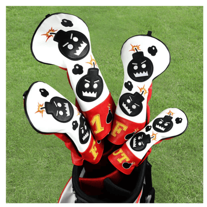 RED WHITE LEATHER ANGRY BOMBS GOLF HEADCOVERS HEADCOVER - Funky HeadcoversRED WHITE LEATHER ANGRY BOMBS GOLF HEADCOVERS HEADCOVERfunky-headcovers-store-build-klvj8Funky Headcovers6005337RED WHITE LEATHER ANGRY BOMBS GOLF HEADCOVERS HEADCOVER