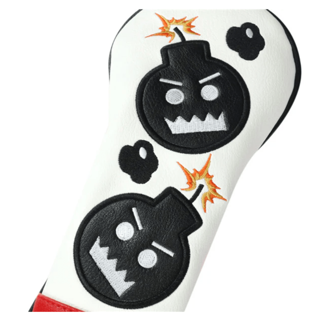 RED WHITE LEATHER ANGRY BOMBS GOLF HEADCOVERS HEADCOVER - Funky HeadcoversRED WHITE LEATHER ANGRY BOMBS GOLF HEADCOVERS HEADCOVERfunky-headcovers-store-build-klvj8Funky Headcovers6005337RED WHITE LEATHER ANGRY BOMBS GOLF HEADCOVERS HEADCOVER