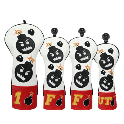 RED WHITE LEATHER ANGRY BOMBS GOLF HEADCOVERS HEADCOVER - Funky HeadcoversRED WHITE LEATHER ANGRY BOMBS GOLF HEADCOVERS HEADCOVERfunky-headcovers-store-build-klvj8Funky Headcovers6005337RED WHITE LEATHER ANGRY BOMBS GOLF HEADCOVERS HEADCOVER