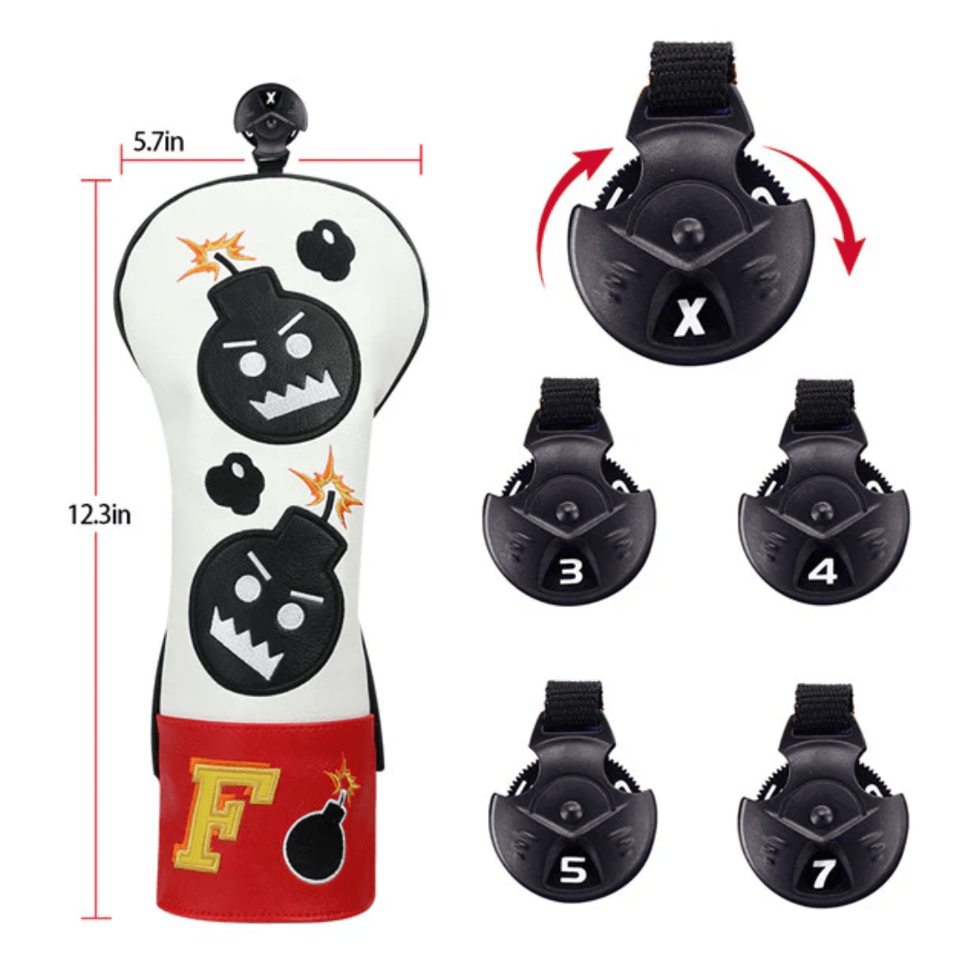 RED WHITE LEATHER ANGRY BOMBS GOLF HEADCOVERS HEADCOVER - Funky HeadcoversRED WHITE LEATHER ANGRY BOMBS GOLF HEADCOVERS HEADCOVERfunky-headcovers-store-build-klvj8Funky Headcovers6005337RED WHITE LEATHER ANGRY BOMBS GOLF HEADCOVERS HEADCOVER