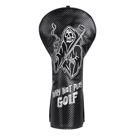 SILVER REAPER GOLF DRIVER HEAD COVER - Funky HeadcoversSILVER REAPER GOLF DRIVER HEAD COVERFunky HeadcoversFunky Headcovers6009993SILVER REAPER GOLF DRIVER HEAD COVER
