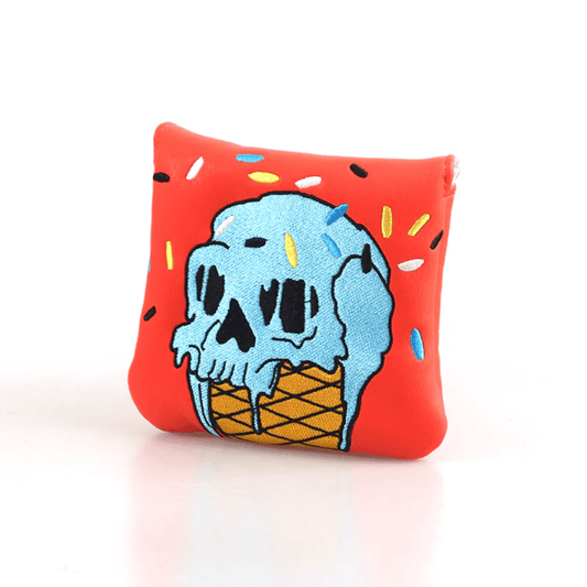 SKULL & ICE CREAM HEAD COVER - Funky HeadcoversSKULL & ICE CREAM HEAD COVERFunky HeadcoversFunky HeadcoversB8300110SKULL & ICE CREAM HEAD COVER