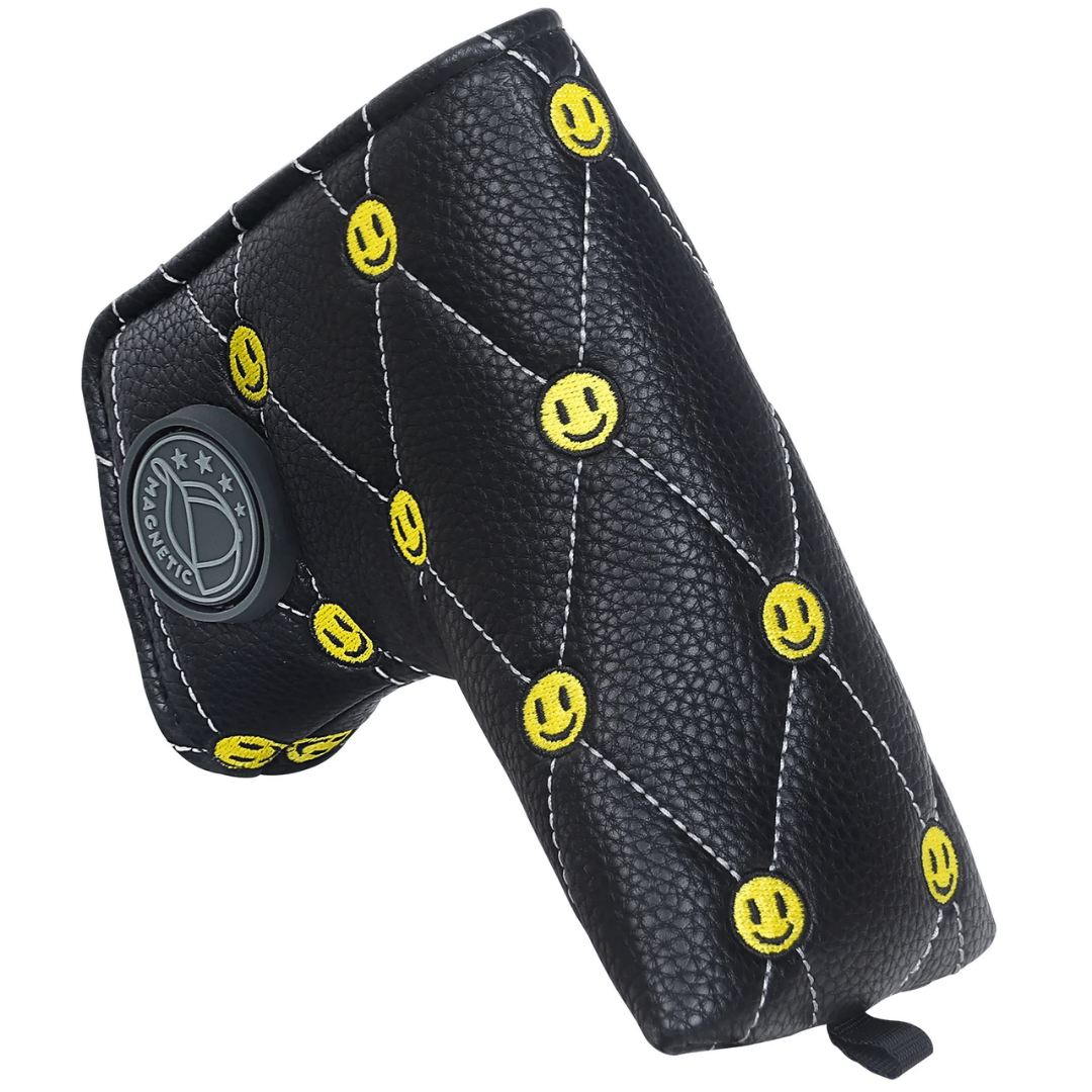 SMILE FACE BLADE PUTTER HEAD COVER - Funky HeadcoversSMILE FACE BLADE PUTTER HEAD COVERFunky HeadcoversFunky HeadcoversB6009997SMILE FACE BLADE PUTTER HEAD COVER