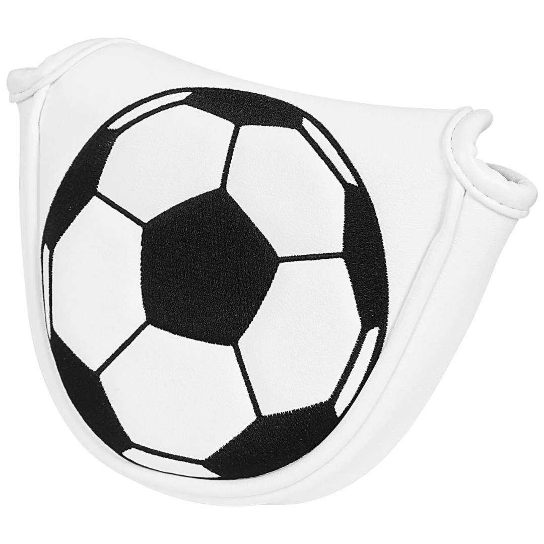 SOCCER MALLET PUTTER HEADCOVER - Funky HeadcoversSOCCER MALLET PUTTER HEADCOVERFunky HeadcoversFunky HeadcoversB6009828SOCCER MALLET PUTTER HEADCOVER