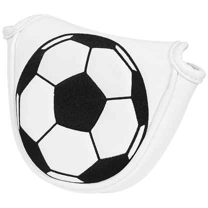 SOCCER MALLET PUTTER HEADCOVER - Funky HeadcoversSOCCER MALLET PUTTER HEADCOVERFunky HeadcoversFunky HeadcoversB6009828SOCCER MALLET PUTTER HEADCOVER