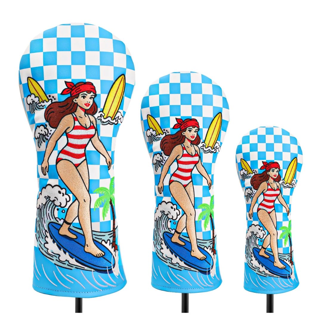 SURF GIRL HEADCOVER - Funky HeadcoversSURF GIRL HEADCOVERHeadcoverFunky HeadcoversFunky HeadcoversSURF GIRL HEADCOVER