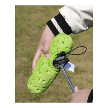 TANGY PICKLE CUCUMBER PLUSH BLADE PUTTER COVER - Funky HeadcoversTANGY PICKLE CUCUMBER PLUSH BLADE PUTTER COVERfunky-headcovers-store-build-klvj8Funky HeadcoversB6012354TANGY PICKLE CUCUMBER PLUSH BLADE PUTTER COVER