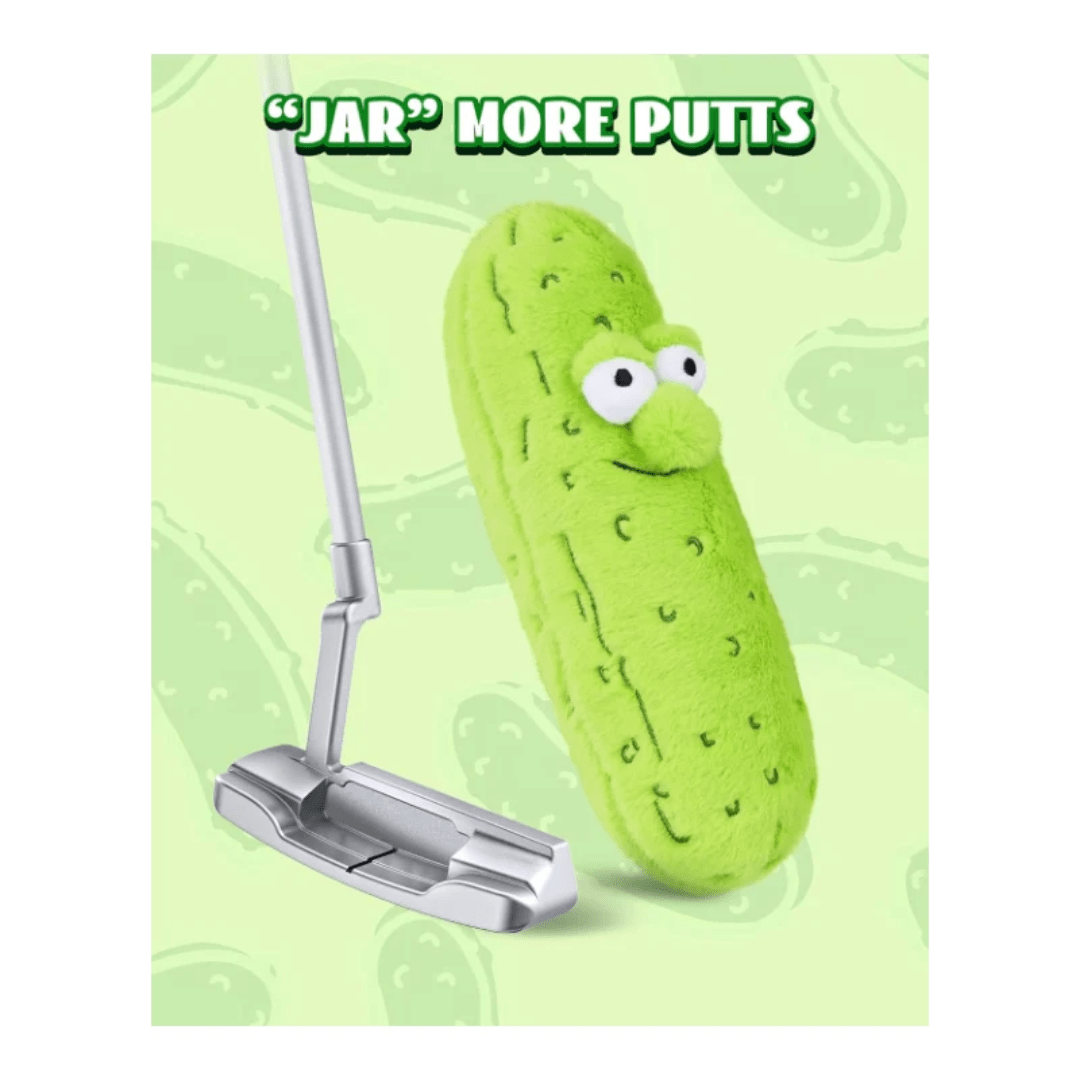 TANGY PICKLE CUCUMBER PLUSH BLADE PUTTER COVER - Funky HeadcoversTANGY PICKLE CUCUMBER PLUSH BLADE PUTTER COVERfunky-headcovers-store-build-klvj8Funky HeadcoversB6012354TANGY PICKLE CUCUMBER PLUSH BLADE PUTTER COVER
