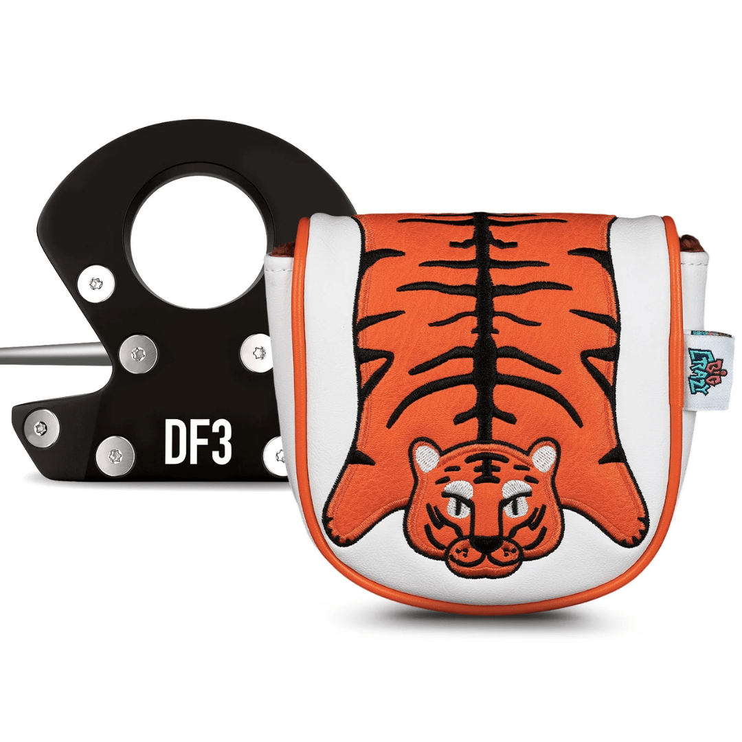 TIGER DF3 MALLET PUTTER GOLF HEAD COVER - Funky HeadcoversTIGER DF3 MALLET PUTTER GOLF HEAD COVERFunky HeadcoversFunky HeadcoversB6012951TIGER DF3 MALLET PUTTER GOLF HEAD COVER
