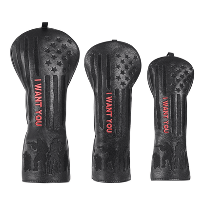 US ARMY WOOD PUTTER HEAD COVER SET - Funky HeadcoversUS ARMY WOOD PUTTER HEAD COVER SETFunky HeadcoversFunky Headcovers6010121DRIVERUS ARMY WOOD PUTTER HEAD COVER SET