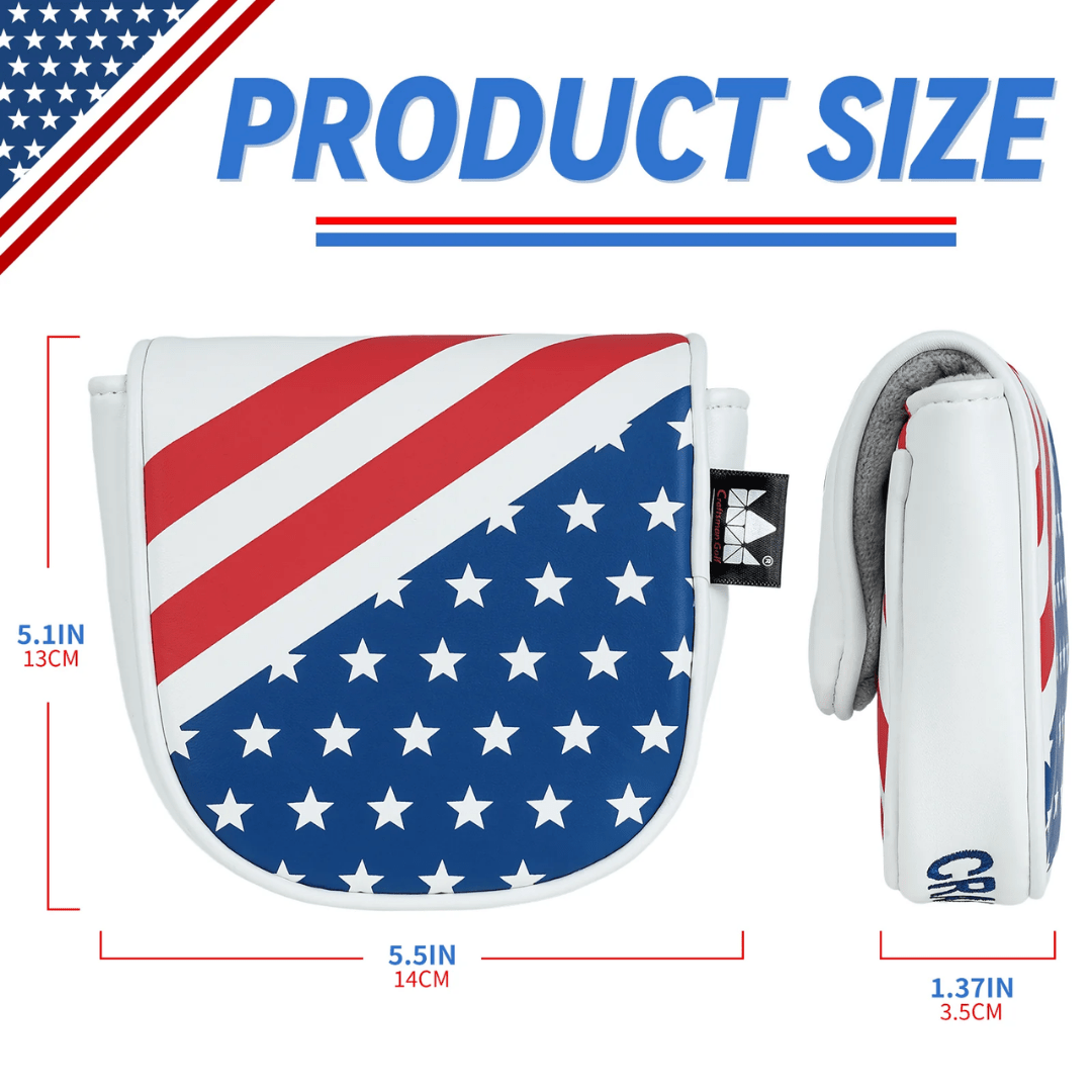 USA FLAG DF3 MALLET PUTTER GOLF HEAD COVER - Funky HeadcoversUSA FLAG DF3 MALLET PUTTER GOLF HEAD COVERFunky HeadcoversFunky HeadcoversB6013078USA FLAG DF3 MALLET PUTTER GOLF HEAD COVER