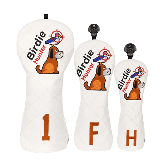 WHITE AIM FOR DUCKS DRIVER GOLF HEAD COVER SET - Funky HeadcoversWHITE AIM FOR DUCKS DRIVER GOLF HEAD COVER SETFunky HeadcoversFunky Headcovers6015891FAIRWAYWHITE AIM FOR DUCKS DRIVER GOLF HEAD COVER SET