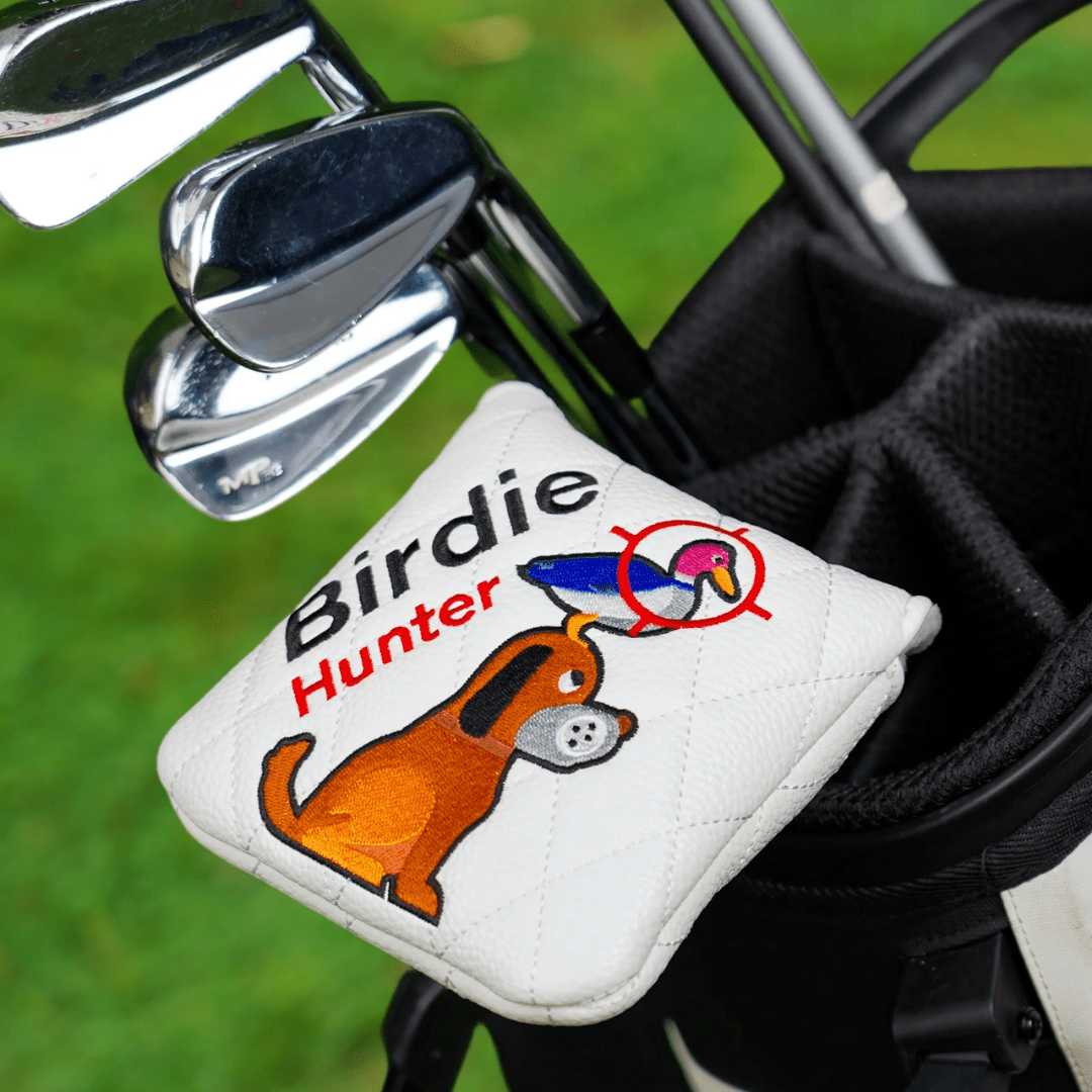 WHITE BIRDIE HUNTER SQUARE PUTTER COVERS - Funky HeadcoversWHITE BIRDIE HUNTER SQUARE PUTTER COVERSfunky-headcovers-store-build-klvj8Funky HeadcoversB6013325WHITE BIRDIE HUNTER SQUARE PUTTER COVERS