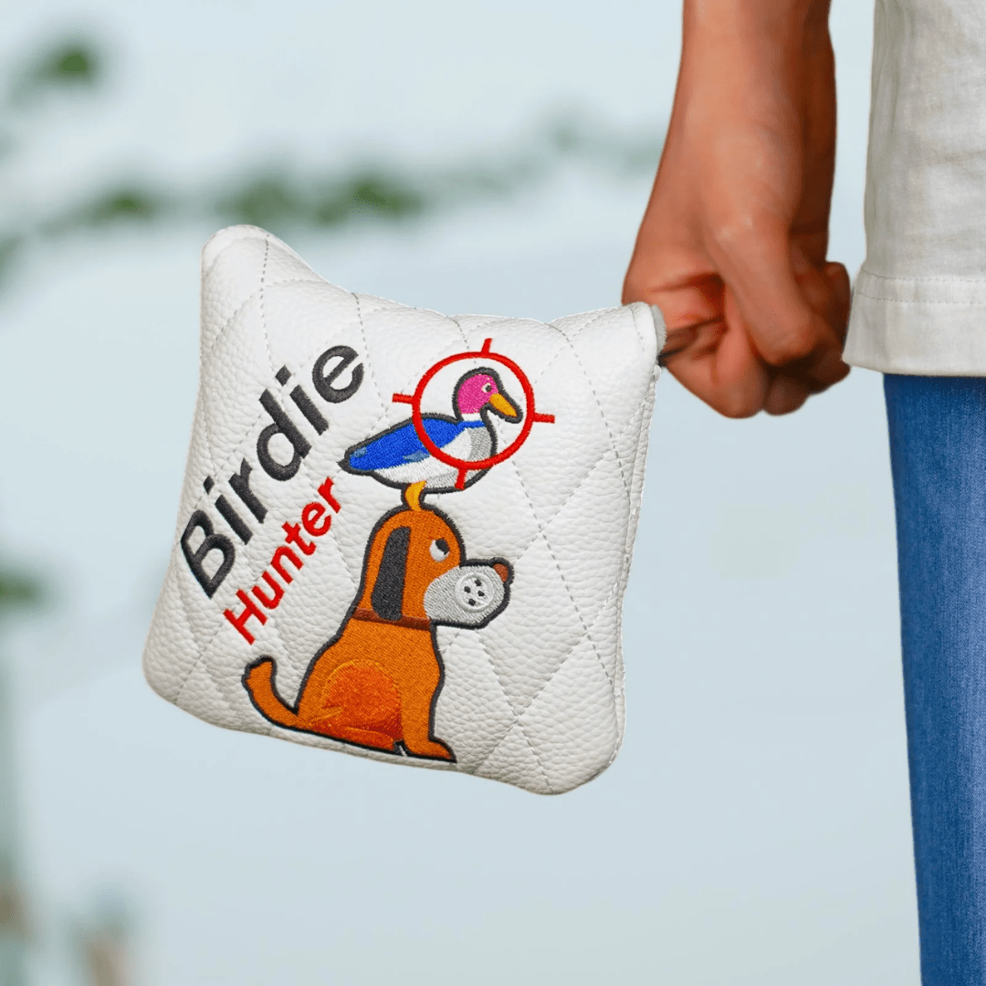 WHITE BIRDIE HUNTER SQUARE PUTTER COVERS - Funky HeadcoversWHITE BIRDIE HUNTER SQUARE PUTTER COVERSfunky-headcovers-store-build-klvj8Funky HeadcoversB6013325WHITE BIRDIE HUNTER SQUARE PUTTER COVERS