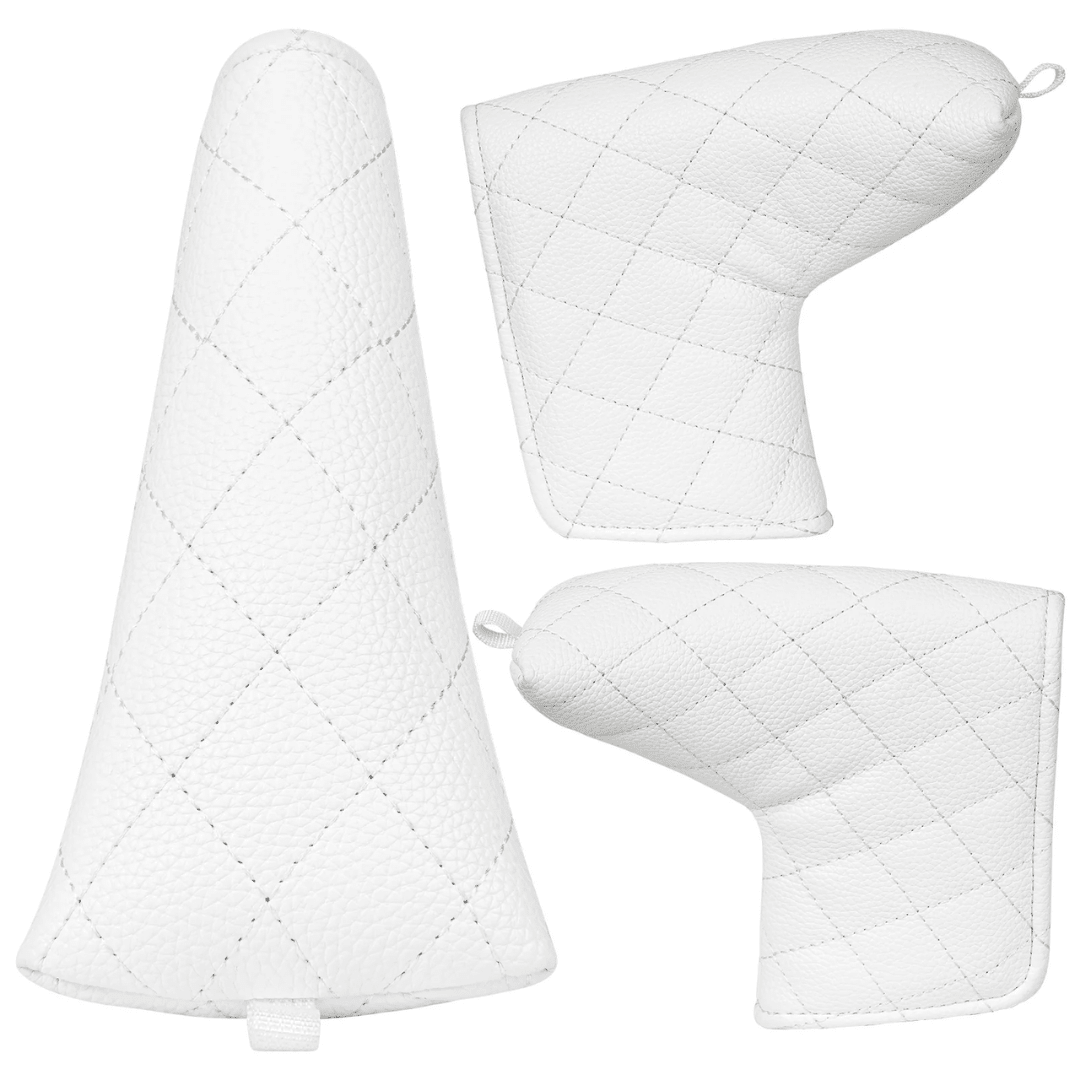 WHITE BLACK DIAMOND LITCHI PATTERN PUTTER HEADCOVER - Funky HeadcoversWHITE BLACK DIAMOND LITCHI PATTERN PUTTER HEADCOVERfunky-headcovers-store-build-klvj8Funky HeadcoversB6012331WHITE BLACK DIAMOND LITCHI PATTERN PUTTER HEADCOVER