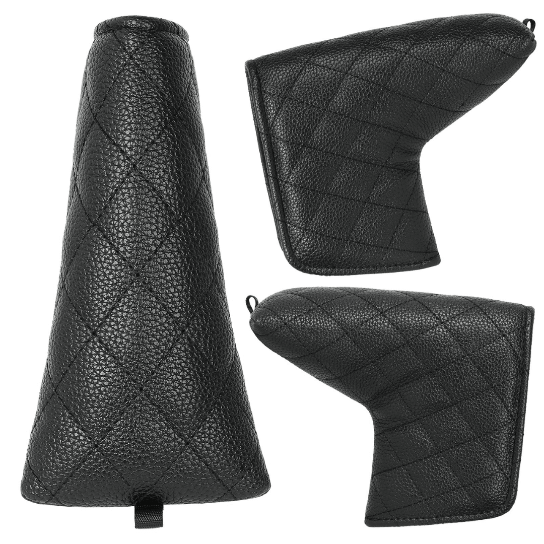 WHITE BLACK DIAMOND LITCHI PATTERN PUTTER HEADCOVER - Funky HeadcoversWHITE BLACK DIAMOND LITCHI PATTERN PUTTER HEADCOVERfunky-headcovers-store-build-klvj8Funky HeadcoversB6012331WHITE BLACK DIAMOND LITCHI PATTERN PUTTER HEADCOVER