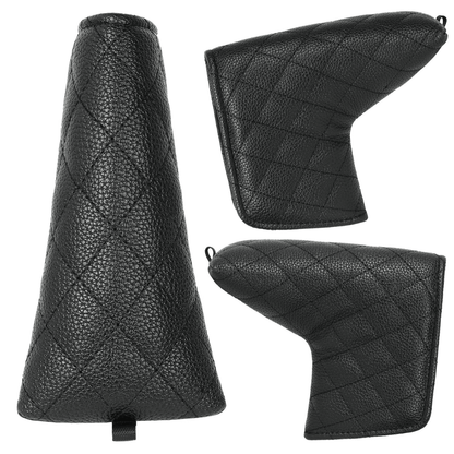 WHITE BLACK DIAMOND LITCHI PATTERN PUTTER HEADCOVER - Funky HeadcoversWHITE BLACK DIAMOND LITCHI PATTERN PUTTER HEADCOVERfunky-headcovers-store-build-klvj8Funky HeadcoversB6012331WHITE BLACK DIAMOND LITCHI PATTERN PUTTER HEADCOVER