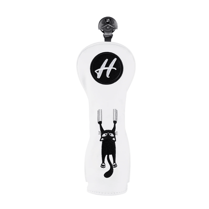 WHITE CAT ON THE WALL MALLET PUTTER DRIVER HEAD COVER - Funky HeadcoversWHITE CAT ON THE WALL MALLET PUTTER DRIVER HEAD COVERFunky HeadcoversFunky Headcovers6010918DRIVERWHITE CAT ON THE WALL MALLET PUTTER DRIVER HEAD COVER