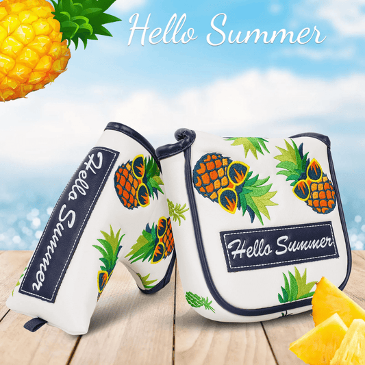 WHITE EYEGLASS&PINEAPPLE PUTTER HEAD COVER - Funky HeadcoversWHITE EYEGLASS&PINEAPPLE PUTTER HEAD COVERFunky HeadcoversFunky HeadcoversB6011461WHITE EYEGLASS&PINEAPPLE PUTTER HEAD COVER