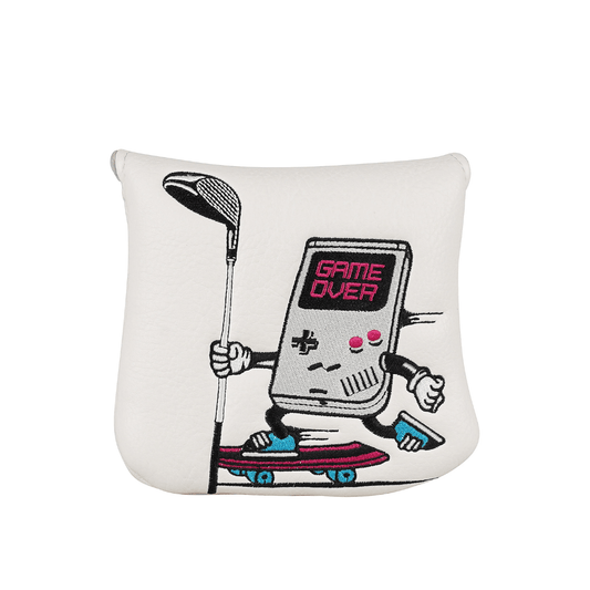 WHITE GAME MACHINE SKATEBOARD GOLF PUTTER COVERS - Funky HeadcoversWHITE GAME MACHINE SKATEBOARD GOLF PUTTER COVERSFunky HeadcoversFunky HeadcoversB8300130WHITE GAME MACHINE SKATEBOARD GOLF PUTTER COVERS