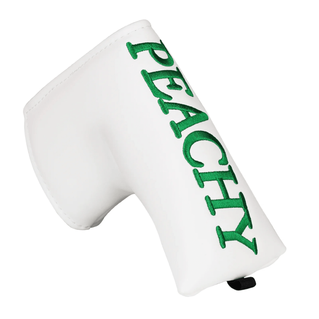WHITE PEACHY PUTTER HEAD COVER - Funky HeadcoversWHITE PEACHY PUTTER HEAD COVERFunky HeadcoversFunky HeadcoversB6012228WHITE PEACHY PUTTER HEAD COVER
