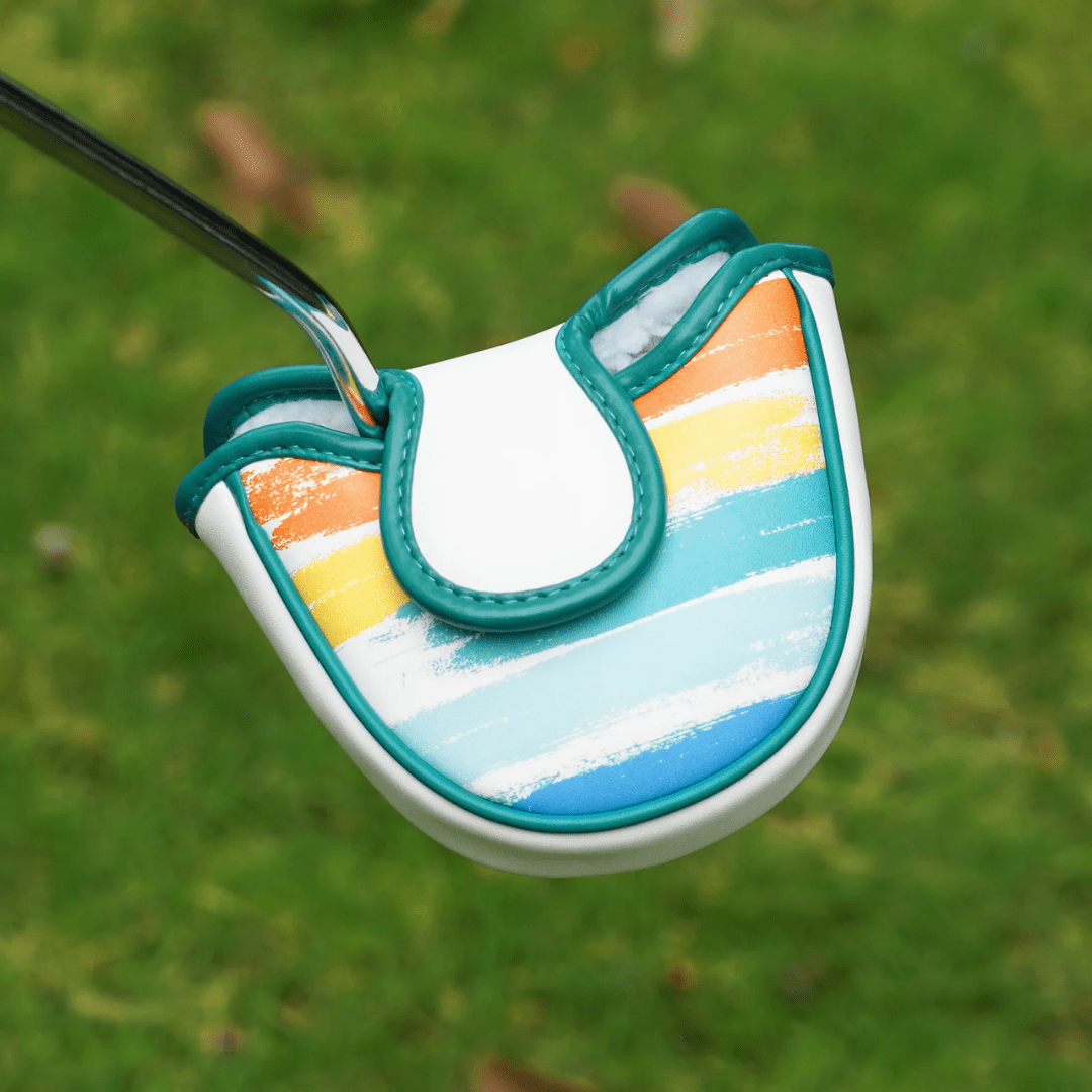 WHITE PU COCONUT PALM MALLET PUTTER GOLF HEADCOVER - Funky HeadcoversWHITE PU COCONUT PALM MALLET PUTTER GOLF HEADCOVERFunky HeadcoversFunky HeadcoversB6016275WHITE PU COCONUT PALM MALLET PUTTER GOLF HEADCOVER