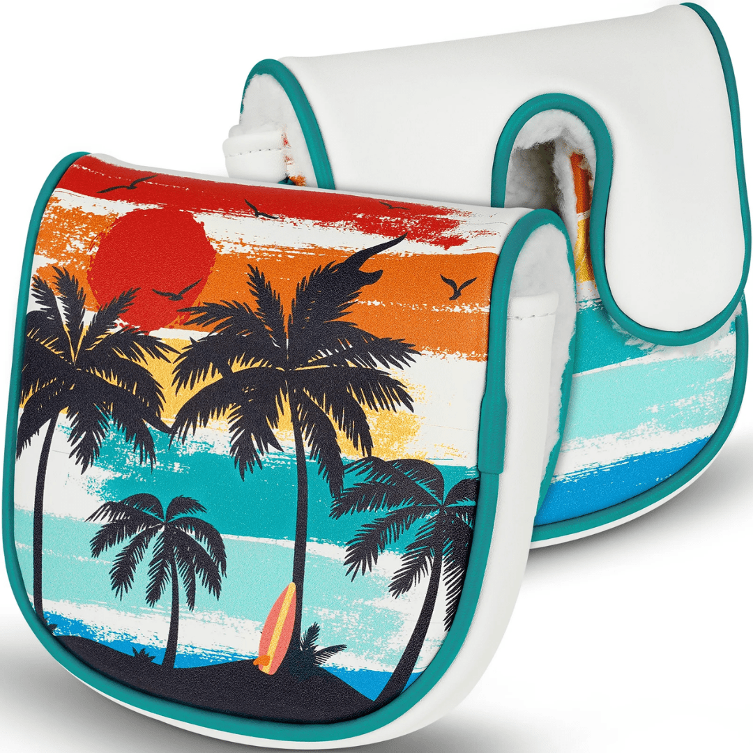 WHITE PU COCONUT PALM MALLET PUTTER GOLF HEADCOVER - Funky HeadcoversWHITE PU COCONUT PALM MALLET PUTTER GOLF HEADCOVERFunky HeadcoversFunky HeadcoversB6016275WHITE PU COCONUT PALM MALLET PUTTER GOLF HEADCOVER