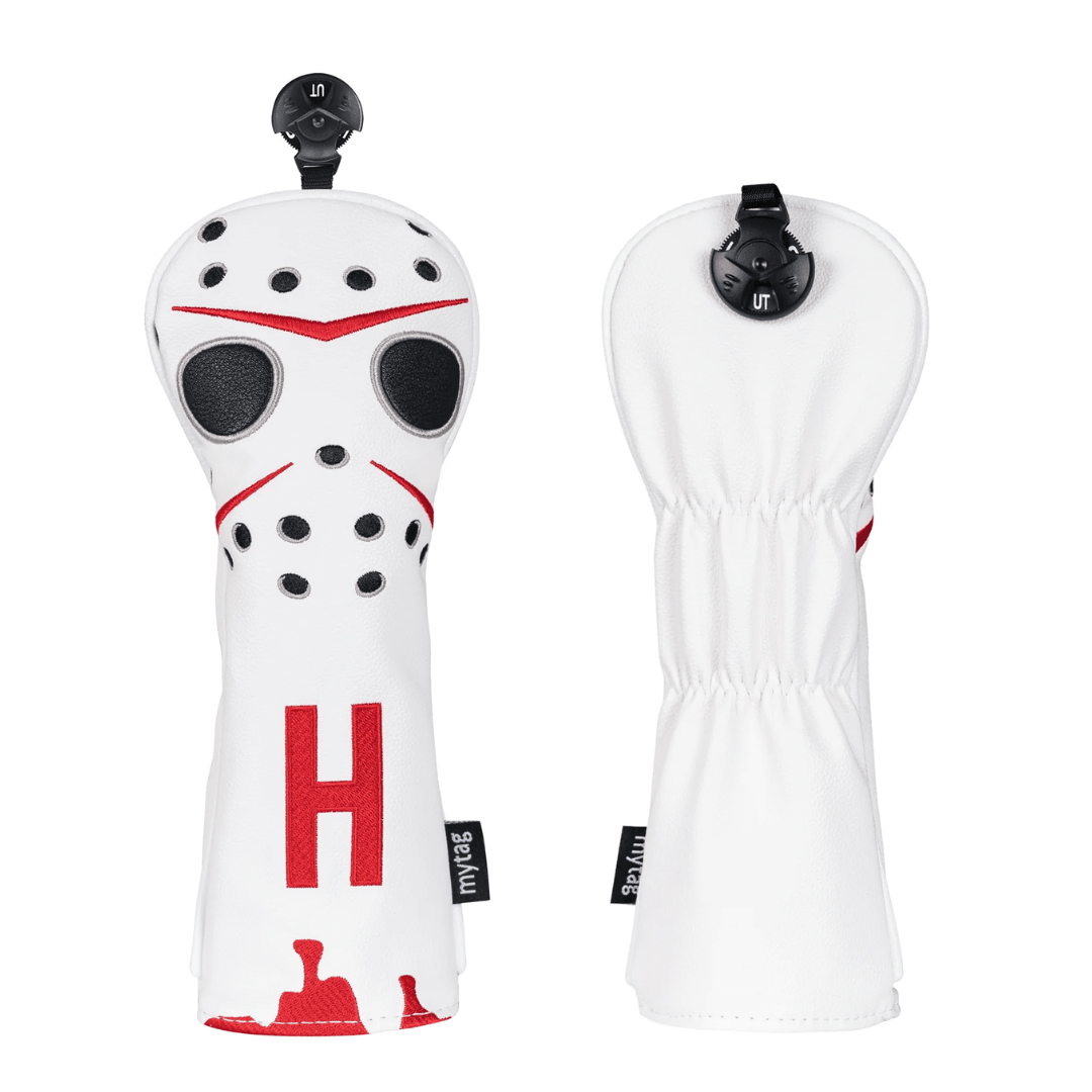 WHITE PU MASK HEAD COVER SET - Funky HeadcoversWHITE PU MASK HEAD COVER SETFunky HeadcoversFunky Headcovers6009820DRIVERWHITE PU MASK HEAD COVER SET
