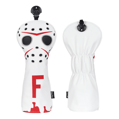 WHITE PU MASK HEAD COVER SET - Funky HeadcoversWHITE PU MASK HEAD COVER SETFunky HeadcoversFunky Headcovers6009820DRIVERWHITE PU MASK HEAD COVER SET