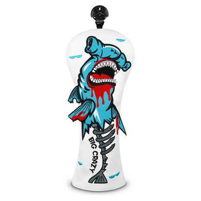 WHITE PU MONSTER FISH DRIVER HEAD COVER SET - Funky HeadcoversWHITE PU MONSTER FISH DRIVER HEAD COVER SETFunky HeadcoversFunky Headcovers6010487DRIVERWHITE PU MONSTER FISH DRIVER HEAD COVER SET