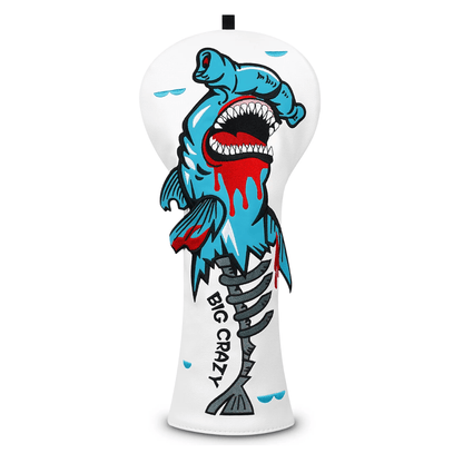WHITE PU MONSTER FISH DRIVER HEAD COVER SET - Funky HeadcoversWHITE PU MONSTER FISH DRIVER HEAD COVER SETFunky HeadcoversFunky Headcovers6010487DRIVERWHITE PU MONSTER FISH DRIVER HEAD COVER SET