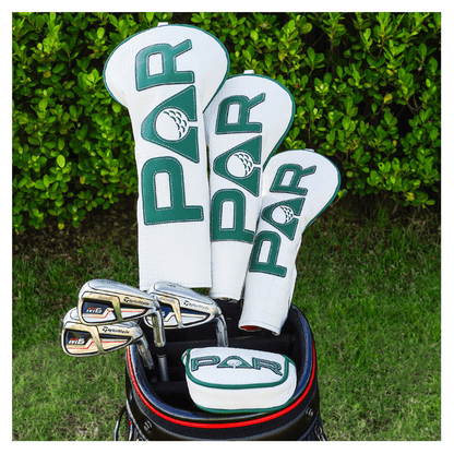 WHITE PU PAR GOLF HEAD COVER SET - Funky HeadcoversWHITE PU PAR GOLF HEAD COVER SETFunky HeadcoversFunky Headcovers6011384DRIVERWHITE PU PAR GOLF HEAD COVER SET