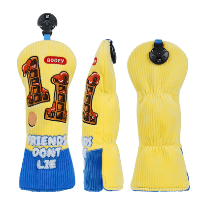 YELLOW NUMBER GOLF HEAD COVER SET - Funky HeadcoversYELLOW NUMBER GOLF HEAD COVER SETFunky HeadcoversFunky Headcovers6010754DRIVERYELLOW NUMBER GOLF HEAD COVER SET