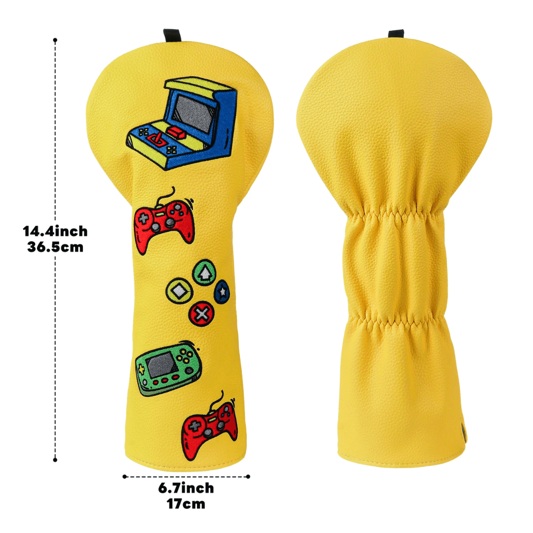 YELLOW PU CONTROLLER DRIVER HEAD COVER - Funky HeadcoversYELLOW PU CONTROLLER DRIVER HEAD COVERfunky-headcovers-store-build-klvj8Funky Headcovers8300135YELLOW PU CONTROLLER DRIVER HEAD COVER