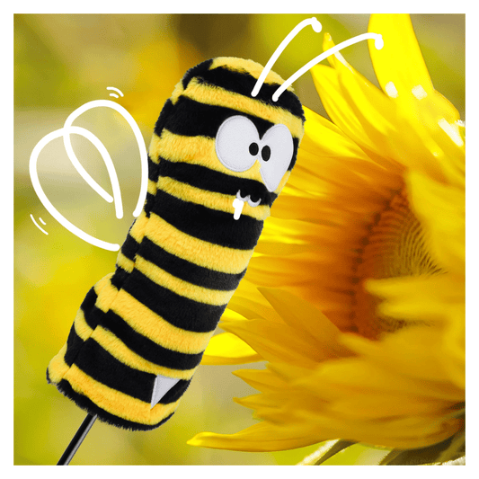 YELLOW STRIPES BEE DRIVER HEAD COVER - Funky HeadcoversYELLOW STRIPES BEE DRIVER HEAD COVERFunky HeadcoversFunky Headcovers6012077YELLOW STRIPES BEE DRIVER HEAD COVER