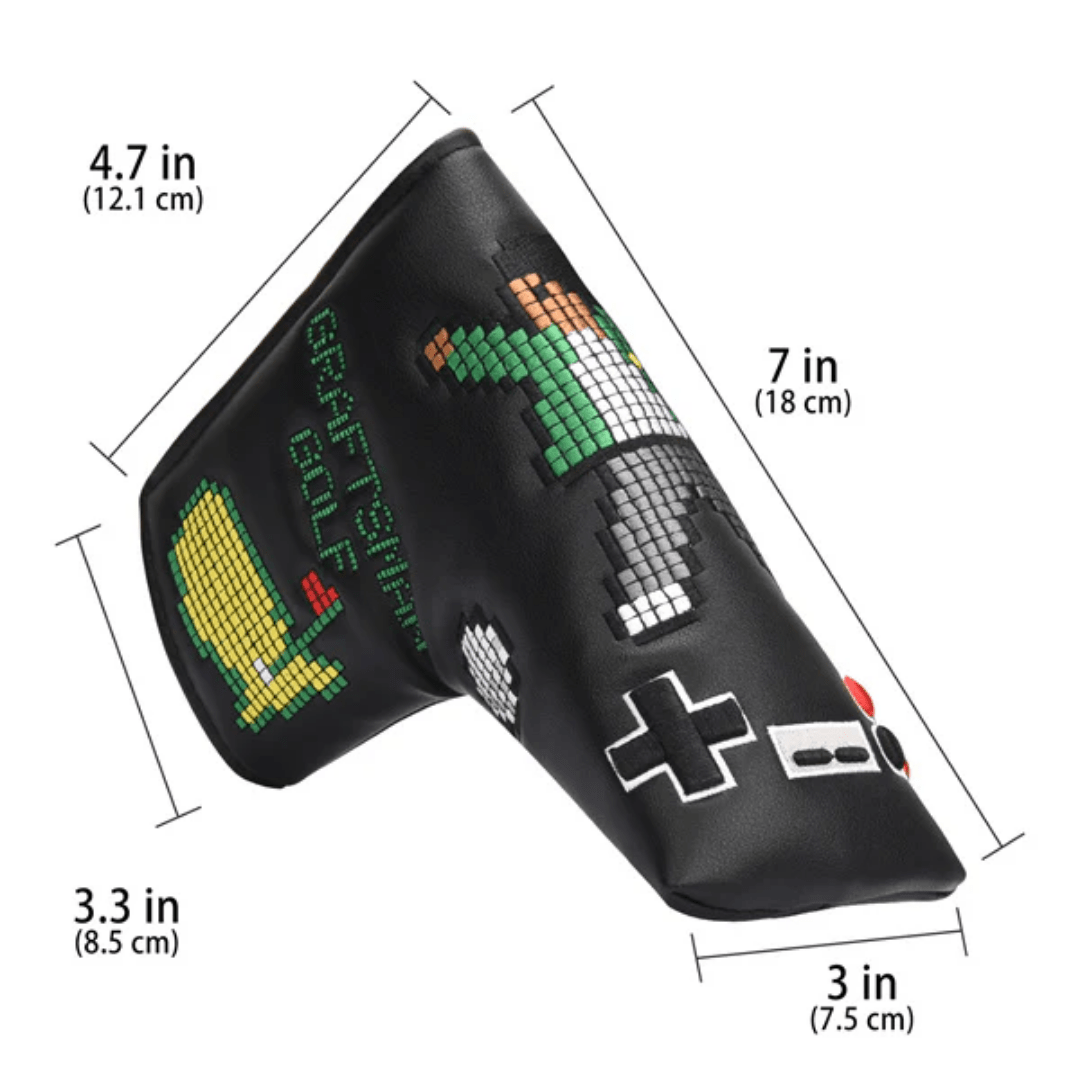 YOU WIN MOSAIC BOY BLADE PUTTER HEAD COVER - Funky HeadcoversYOU WIN MOSAIC BOY BLADE PUTTER HEAD COVERFunky HeadcoversFunky HeadcoversB6007602YOU WIN MOSAIC BOY BLADE PUTTER HEAD COVER