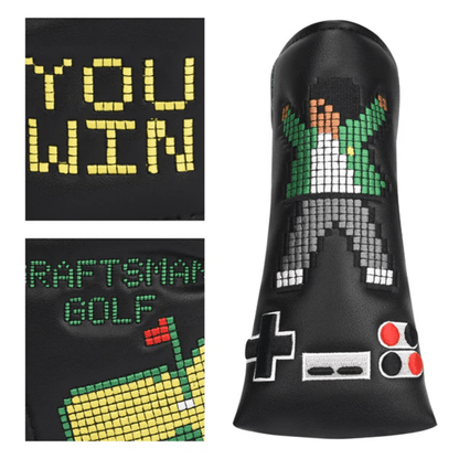 YOU WIN MOSAIC BOY BLADE PUTTER HEAD COVER - Funky HeadcoversYOU WIN MOSAIC BOY BLADE PUTTER HEAD COVERFunky HeadcoversFunky HeadcoversB6007602YOU WIN MOSAIC BOY BLADE PUTTER HEAD COVER